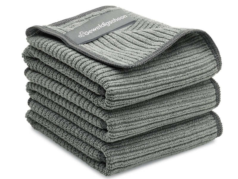 GEWELDIGSCHOON 3-pack antibacteriële schoonmaakdoek
