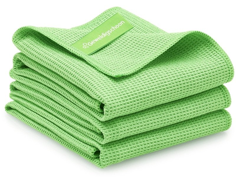 GEWELDIGSCHOON 3-pack droogdoek (S)